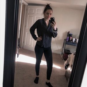 3+ Bundle 50% Off -Striped Long Sleeve Button Down